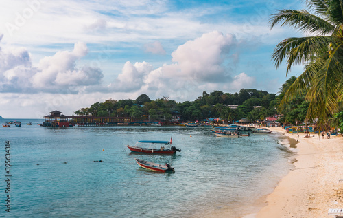 Coral Bay Beach at Perhentian Islands, Malaysia photo