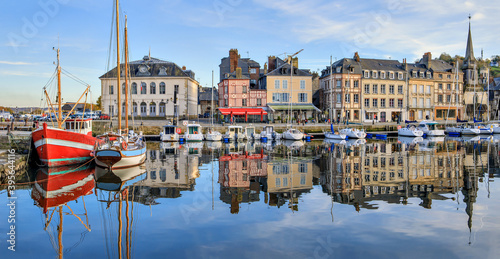 Slika na platnu Honfleur harbor, Normandy, France