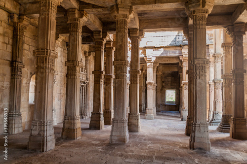 Kevda Masjid mosque in Champaner historical city, Gujarat state, India photo