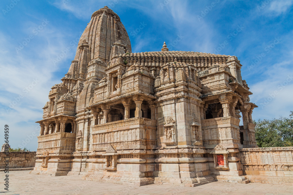 Kumbhshyam Temple at Chittor Fort in Chittorgarh, Rajasthan state, India