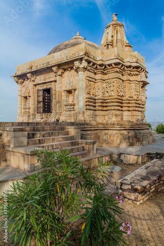 Shri Digamber Jain Adinath Temple at Chittor Fort in Chittorgarh, Rajasthan state, India photo