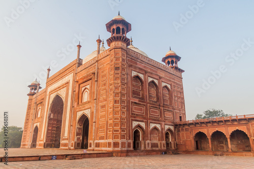 Mosque at Taj Mahal in Agra, India © Matyas Rehak