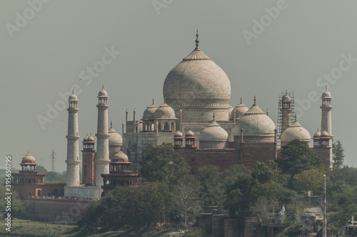 Taj Mahal as viewed from Agra Fort, Uttar Pradesh state, India