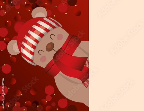 bear icon with red background