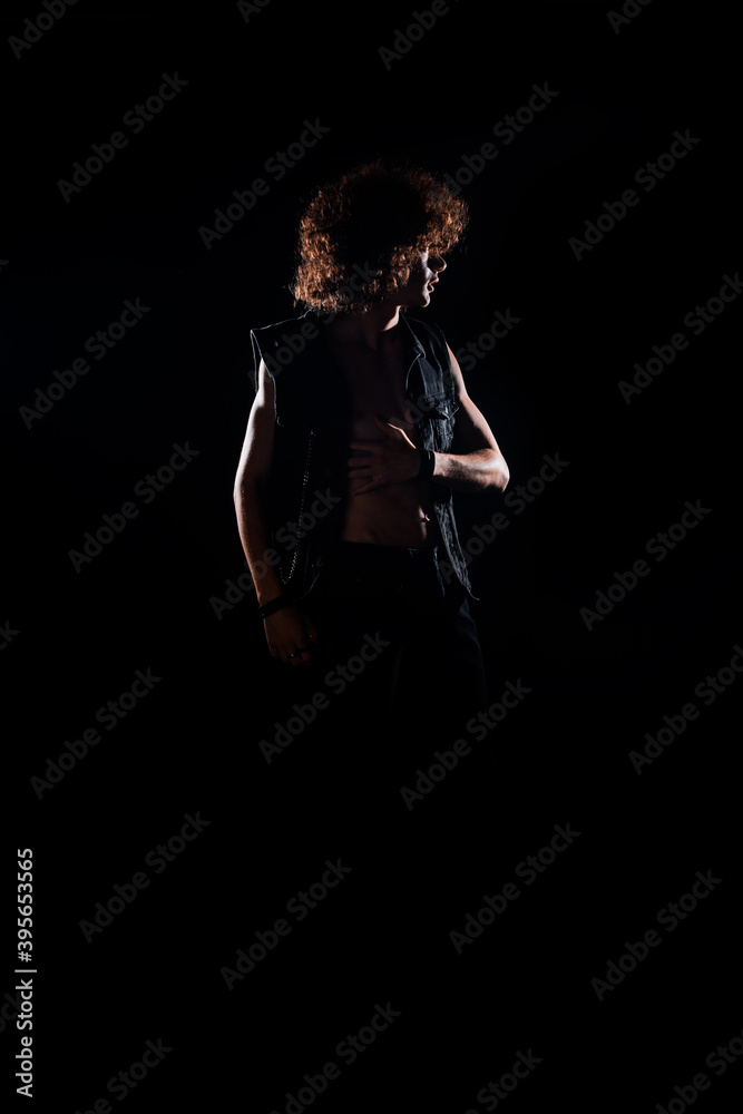 Modern rocker boy Modern rocker boy