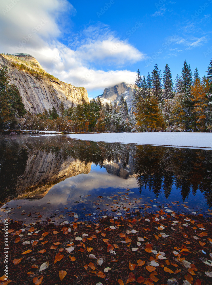 First Snow in Yosemite National Park First Snow in Yosemite National Park