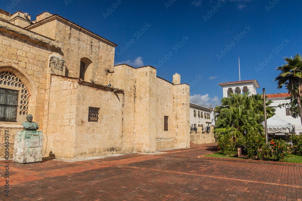 Cathedral of Santa María la Menor in the Colonial City of Santo Domingo, capital of Dominican Republic.
