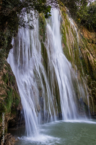 El Limon waterfall  Dominican Republic