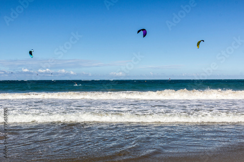 Kitesurfing in Cabarete, Dominican Republic