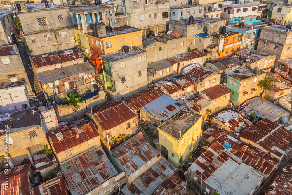 Φωτογραφία Aerial view of northern Santo Domingo, capital of Dominican Republic