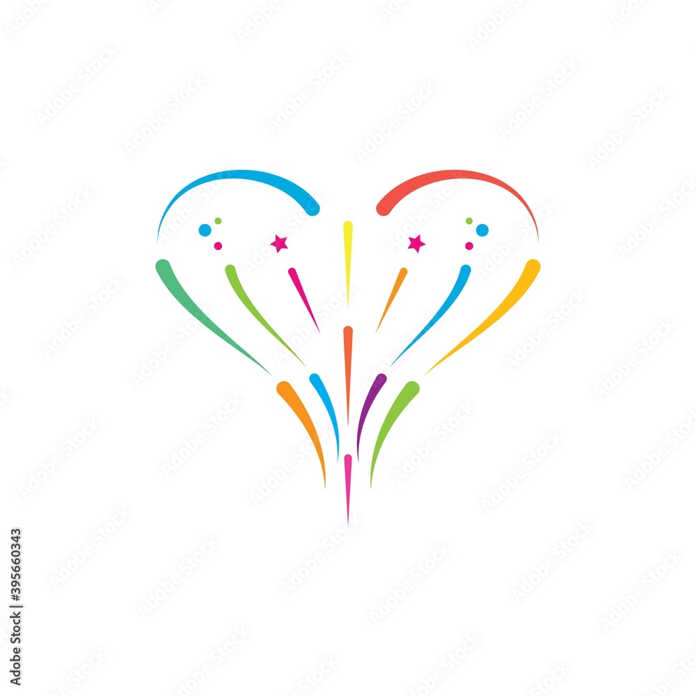 firework vector illustration icon design firework vector illustration icon design