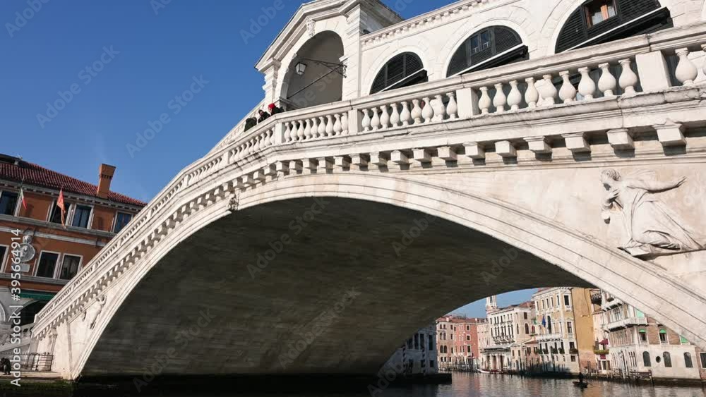 Venice, Italy - November 2020 - Walking through the less touristy streets of the lagoon city