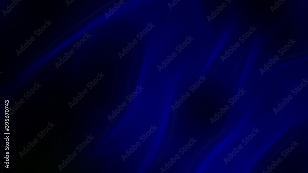 Abstract dark background with blue highlights and creases