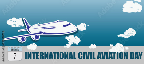 Postcard Civil Aviation Day