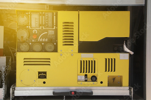 Chemical equipment or engine of a chemical fire truck