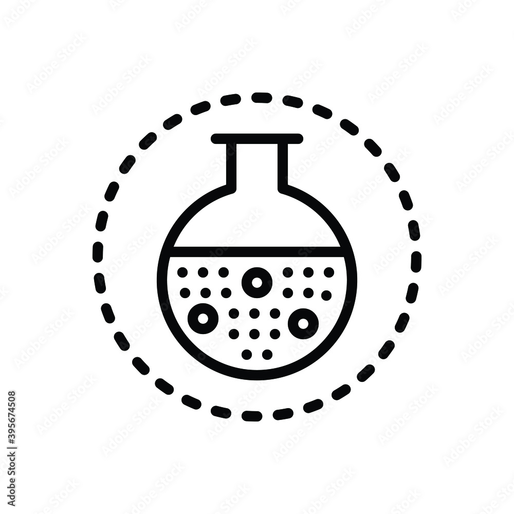 Black solid icon for substance Black solid icon for substance