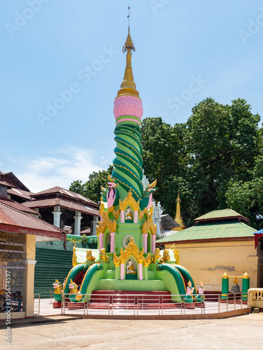 Monastery in Myeik, Myanmar photo