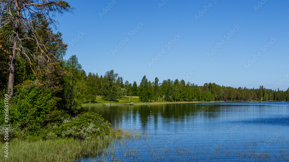 Landschaft in Finnland, Nähe Kajaani