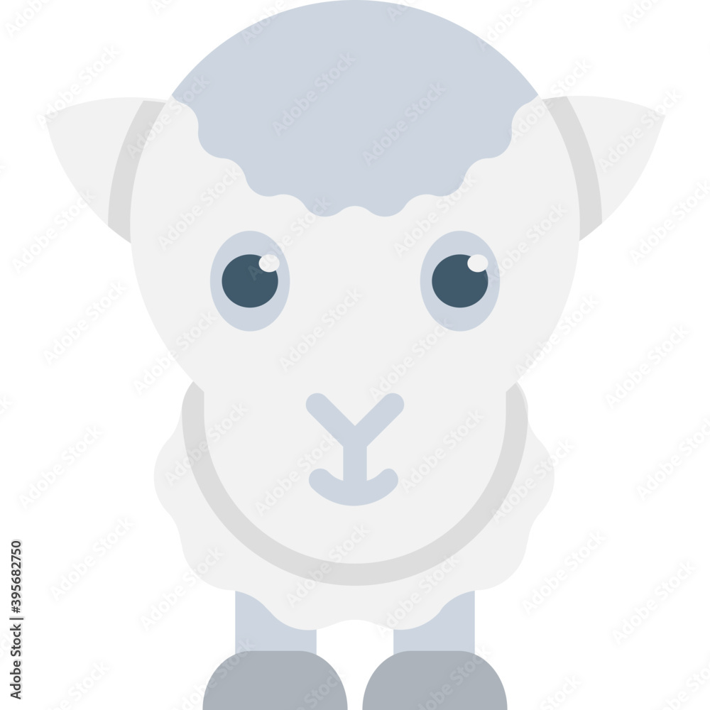 Sheep Flat Vector Icon
Sheep Flat Vector Icon
