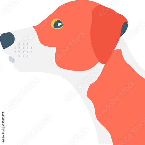 
Dog Flat Vector Icon
