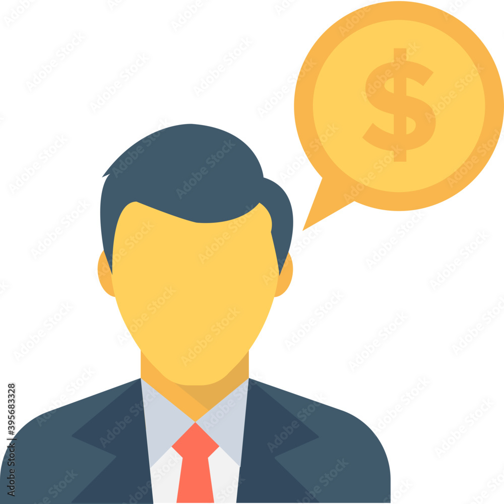 Businessman Flat Vector Icon
Businessman Flat Vector Icon