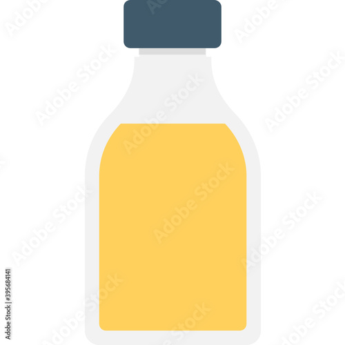 
Bottle Flat Vector Icon 
