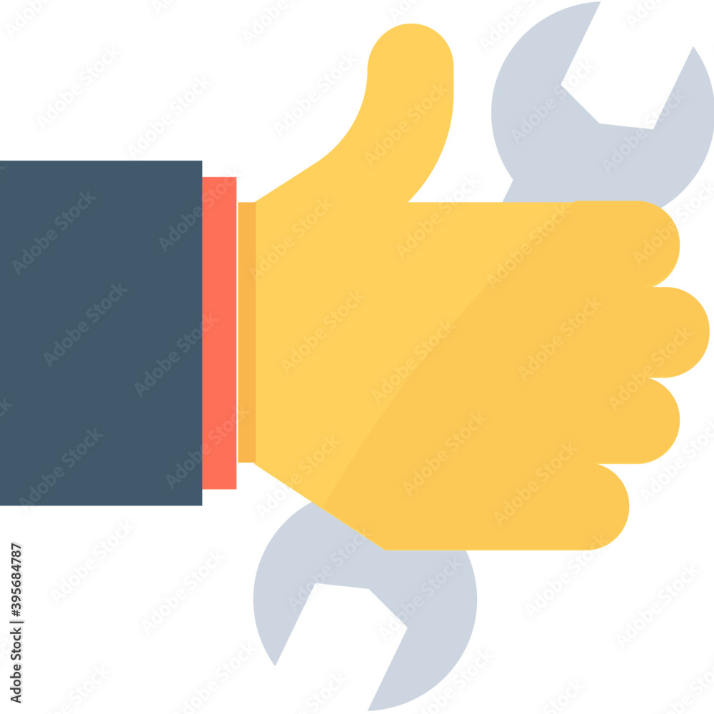 Fototapeta premium Services Flat Vector Icon 