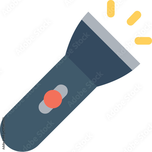 
Torch Flat Vector Icon
