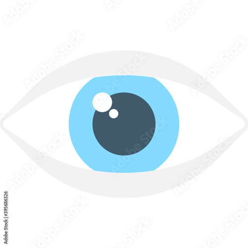 
Eye Flat Vector Icon
