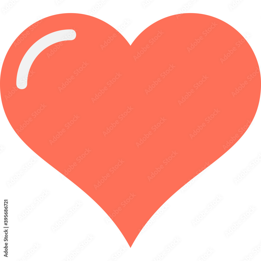 Flat icon of heart, love symbol vector
Flat icon of heart, love symbol vector