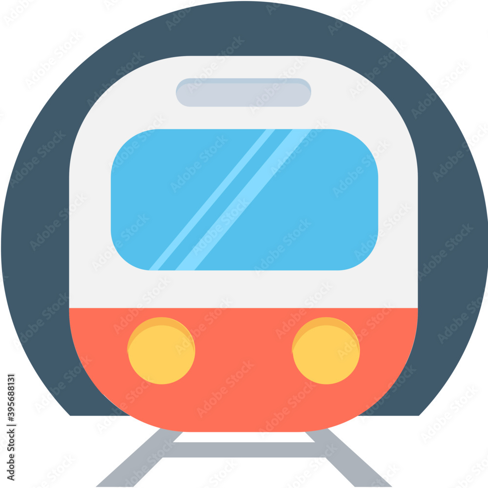 Tram Flat vector Icon
Tram Flat vector Icon