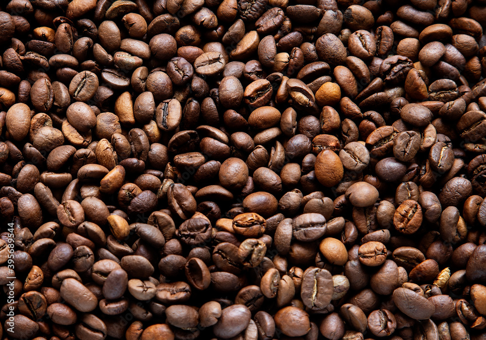 Fototapeta premium coffee beans background