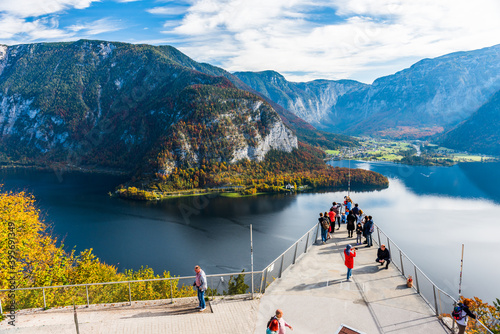 Fényképezés Hallstatt Skywalk World Heritage View (Welterbeblick)