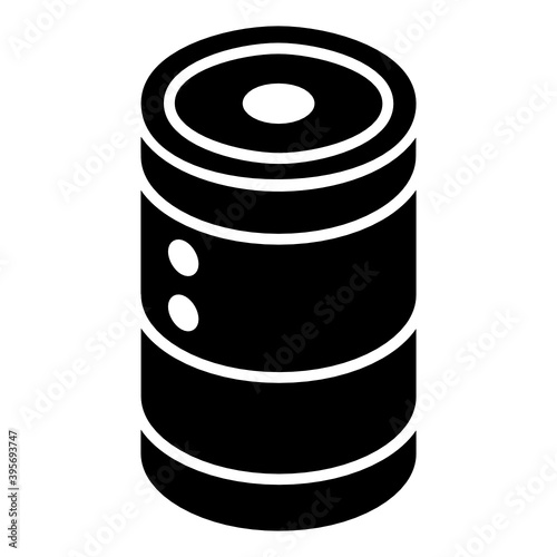 
Glyph isometric design of cylindrical speaker icon, use it commercially 
