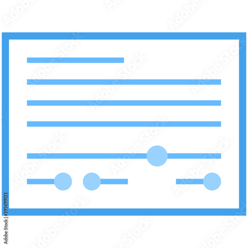 Web Preferences Vector 