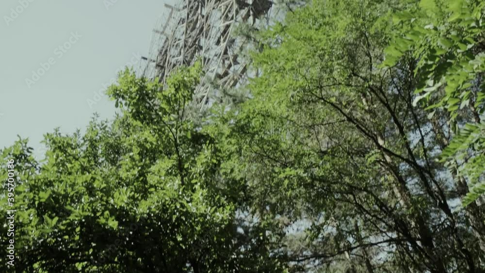 Tilt up the Duga-1 radar station, Chernobyl Tilt up the Duga-1 radar station, Chernobyl