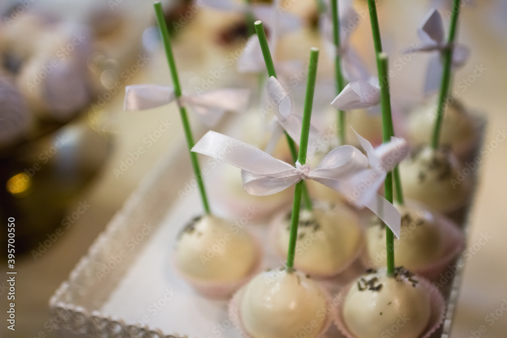 beautiful stylish and delicious sweet desserts. candy bar. wedding celebrations beautiful stylish and delicious sweet desserts. candy bar. wedding celebrations