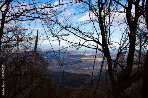 筑波山山頂からの眺め