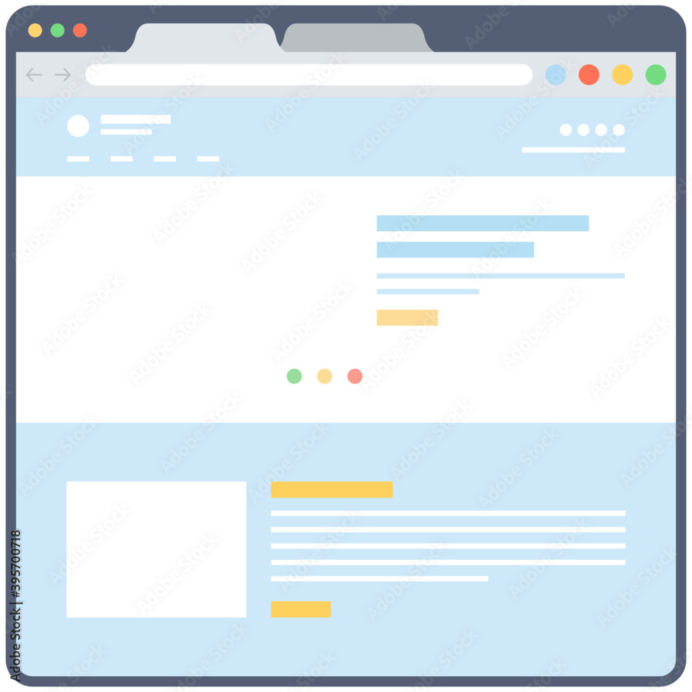 Web Wireframe Vector 