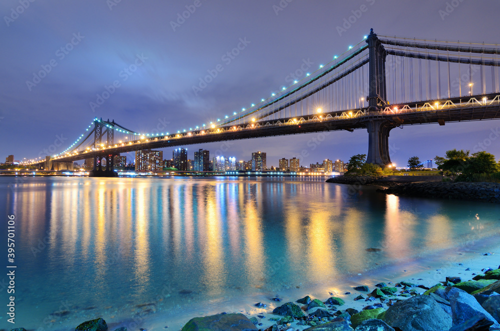 Fototapeta premium Manhattan Bridge Bridge