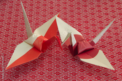 日本-インドネシア 折り鶴