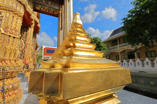 Wat Ratchabophit Sathit Mahasimaram Ratchaworawihan, beautiful architecture and art of Thailand photo