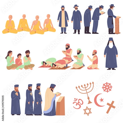 World Religions Flat Set 