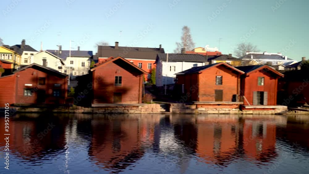Old town of Porvoo in Finland. Old town of Porvoo in Finland.