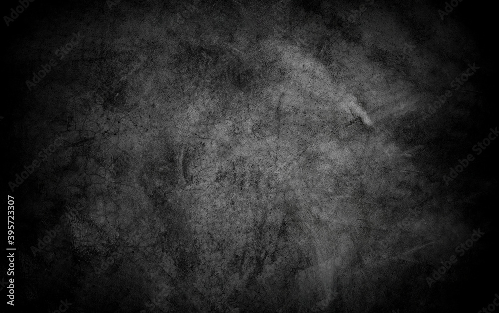 Old wall texture cement dark black gray  background abstract grey color design are light with white gradient background.