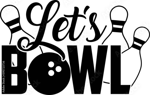 Let s bowl on the white background. Vector illustration
