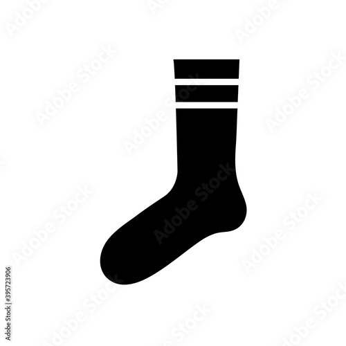 Socks icon, logo isolated on white background