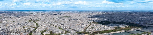 view from Eiffel Tower Paris, France © vegefox.com