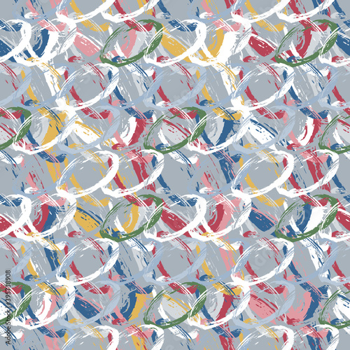 beautiful geometric background seamless pattern graffiti qualitative illustration for your design