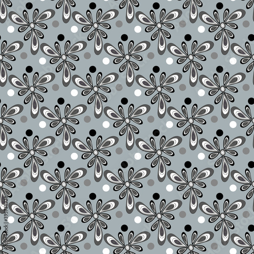beautiful geometric background seamless pattern graffiti qualitative illustration for your design